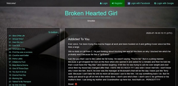 Broken Hearted Girl screenshot