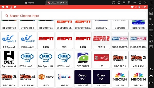 OreoTV - Free Alternatives To Cable TV